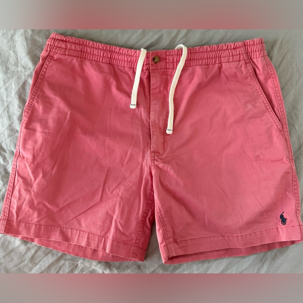 Polo by Ralph Lauren Pink Men's Drawstring Shorts
